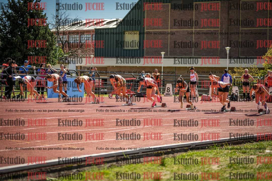 Fotos de los 100 m llanos de mujeres