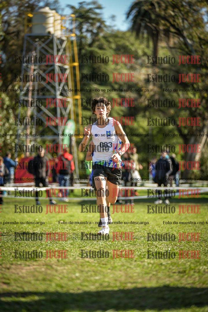 Fotos de la llegada del cross de 3000 m