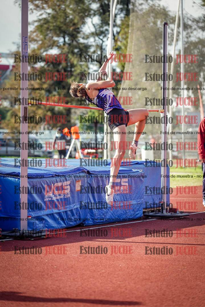Fotos del salto en alto de mujeres