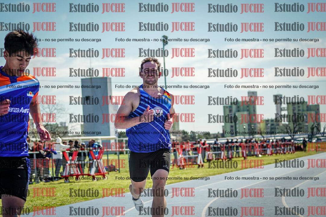Fotos de los 100 m llanos de varones