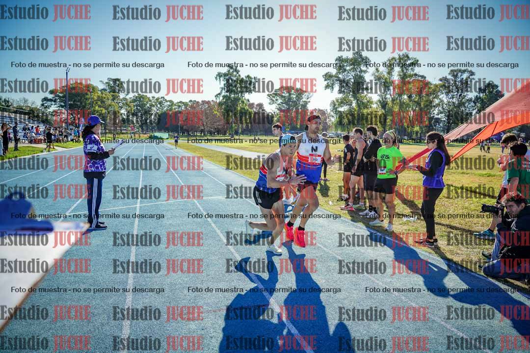 Fotos durante los relevos