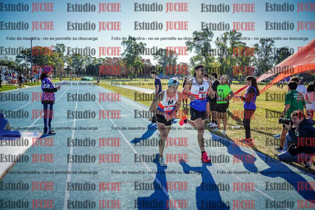 Fotos durante los relevos