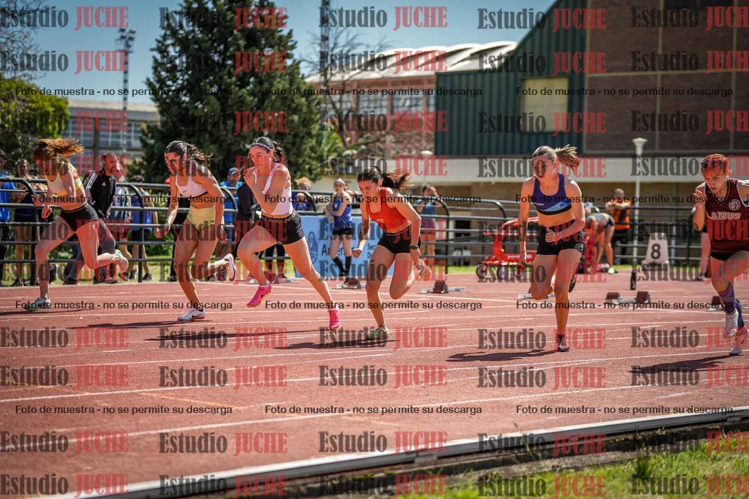 Fotos de los 100 m llanos de mujeres