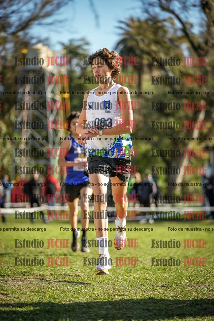 Fotos de la llegada del cross de 3000 m