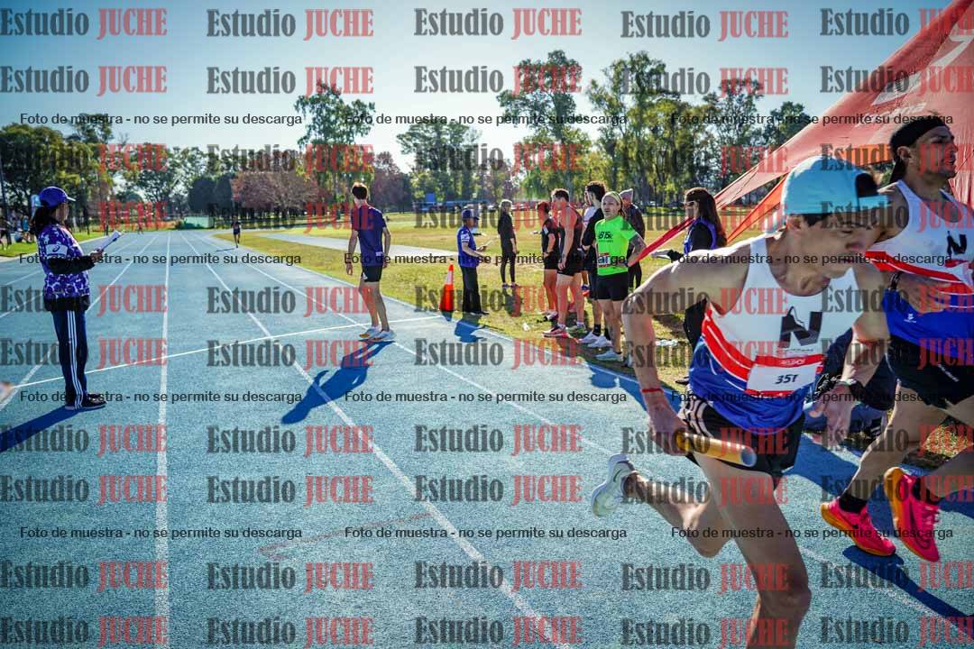 Fotos durante los relevos