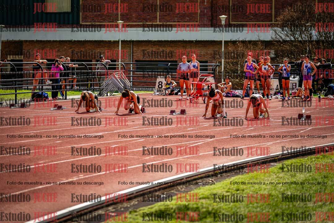 Fotos de los 100 m de mujeres