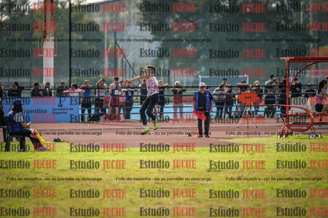 Fotos del lanzamiento de jabalina de varones