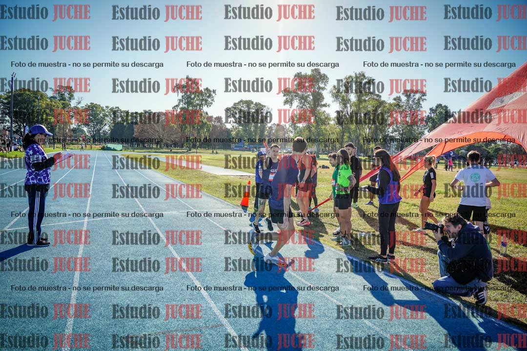 Fotos durante los relevos