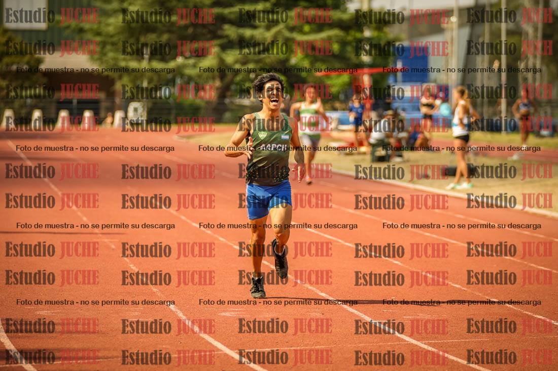 Fotos de los 400 m llanos de varones