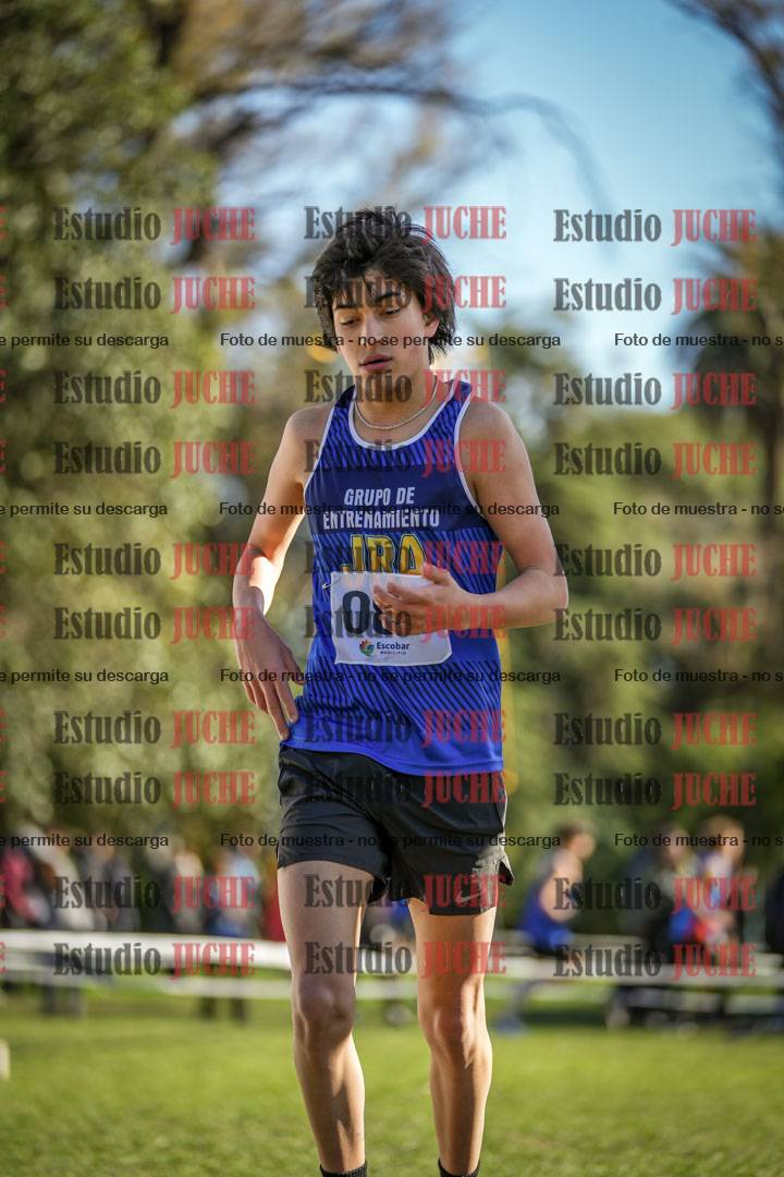 Fotos de la llegada del cross de 3000 m