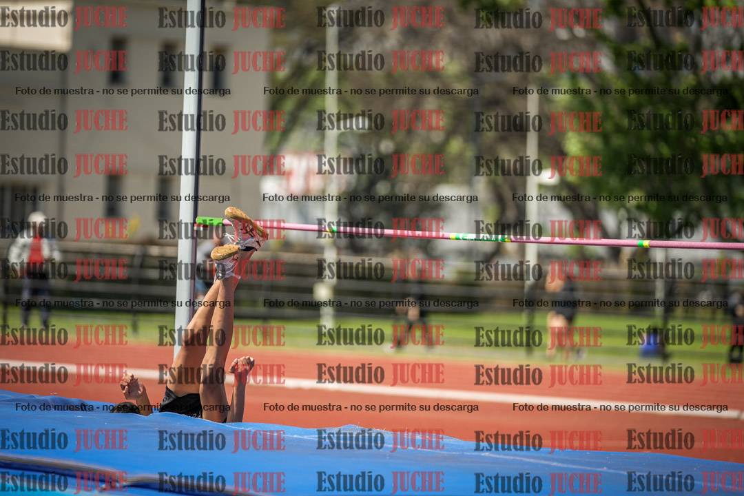 Fotos del salto en alto de varones