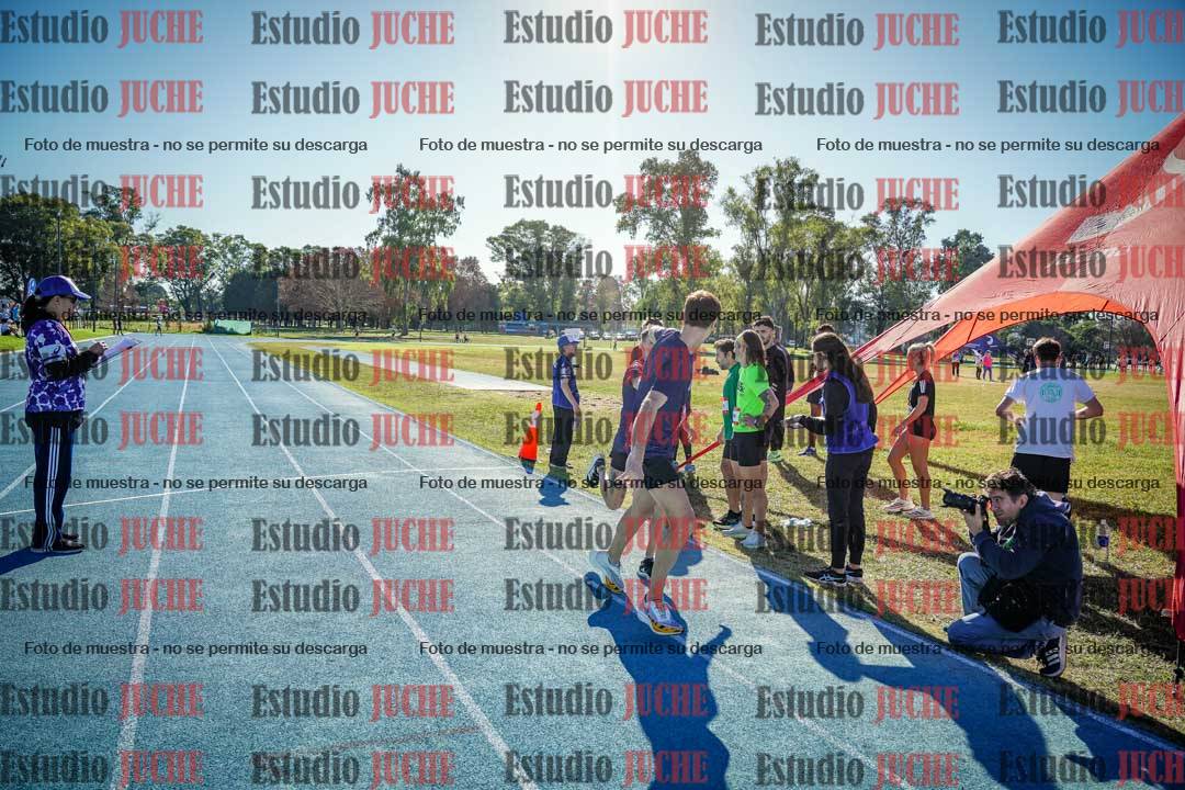 Fotos durante los relevos