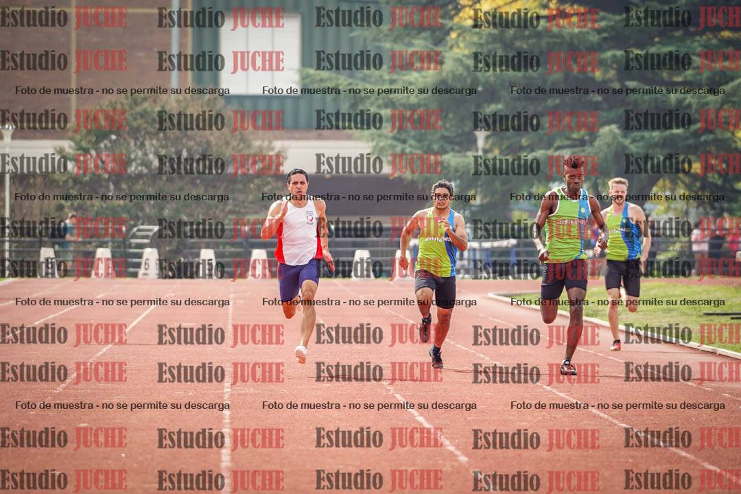 Fotos de los 200 m llanos de varones
