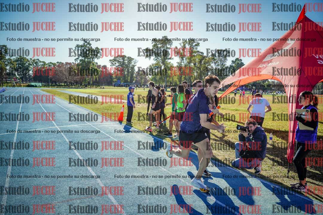 Fotos durante los relevos