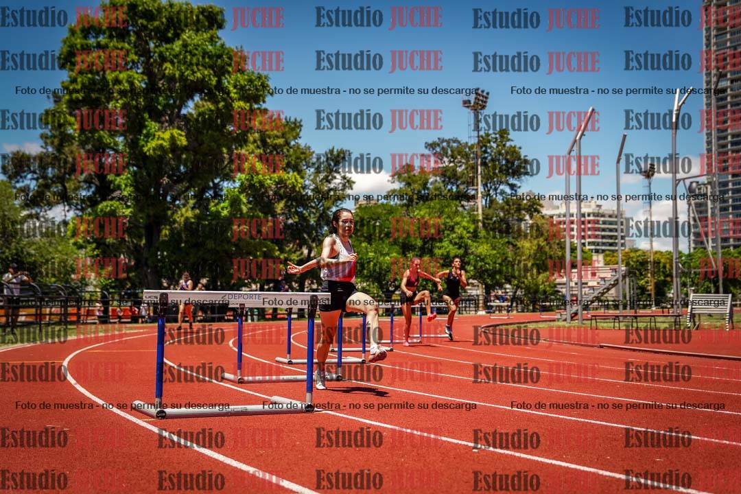 Fotos de los 400 m con vallas de mujeres