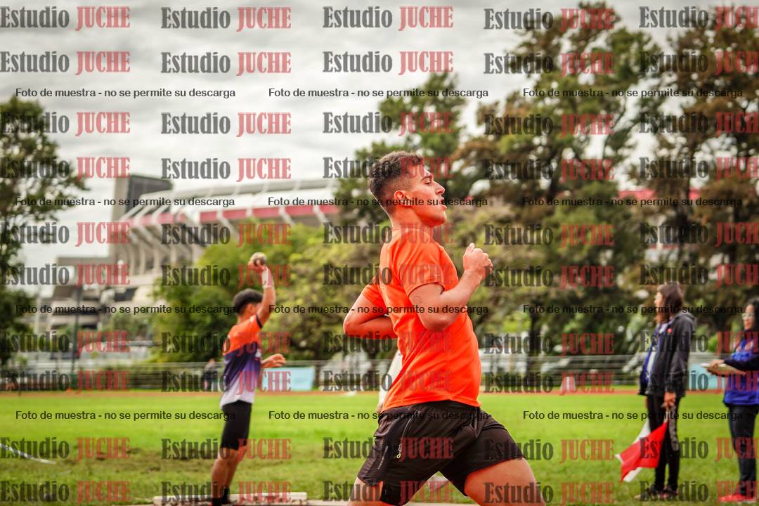 Fotos de los 100 m llanos de varones