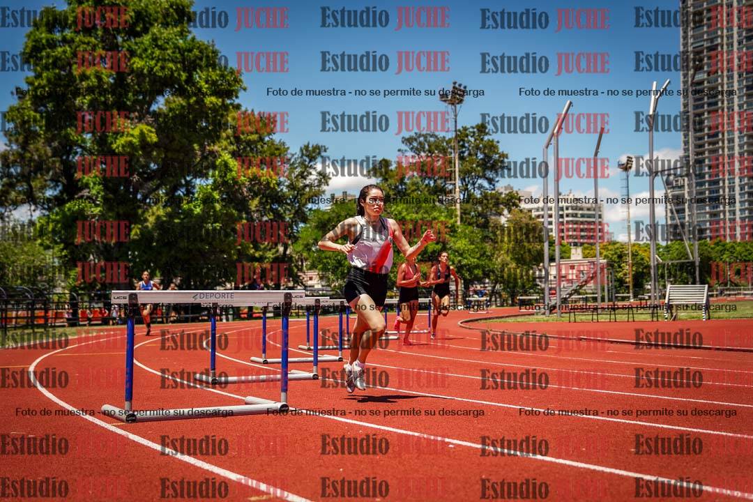 Fotos de los 400 m con vallas de mujeres