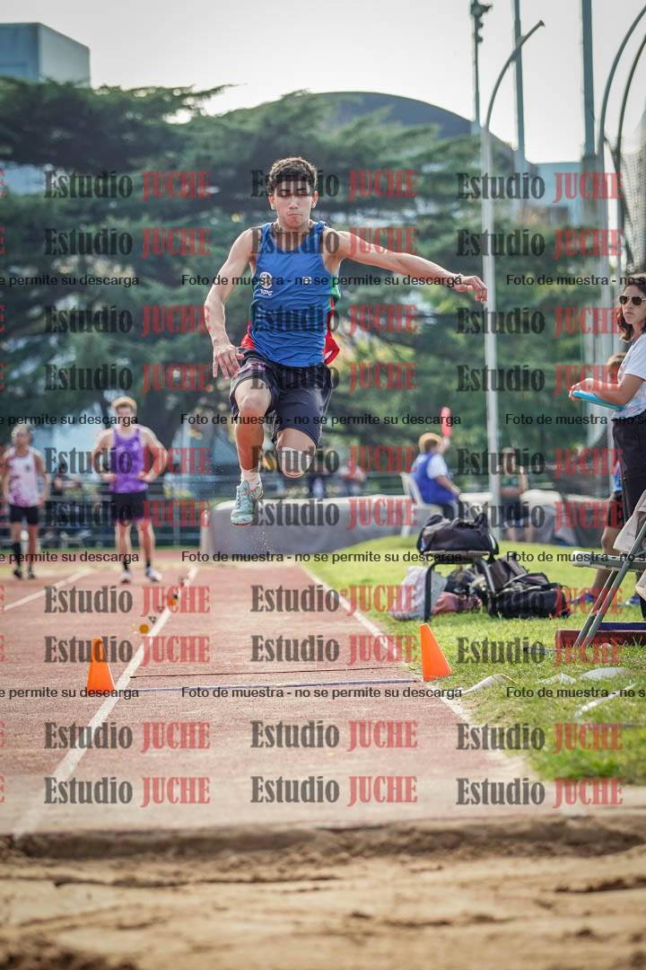 Fotos del salto triple de varones