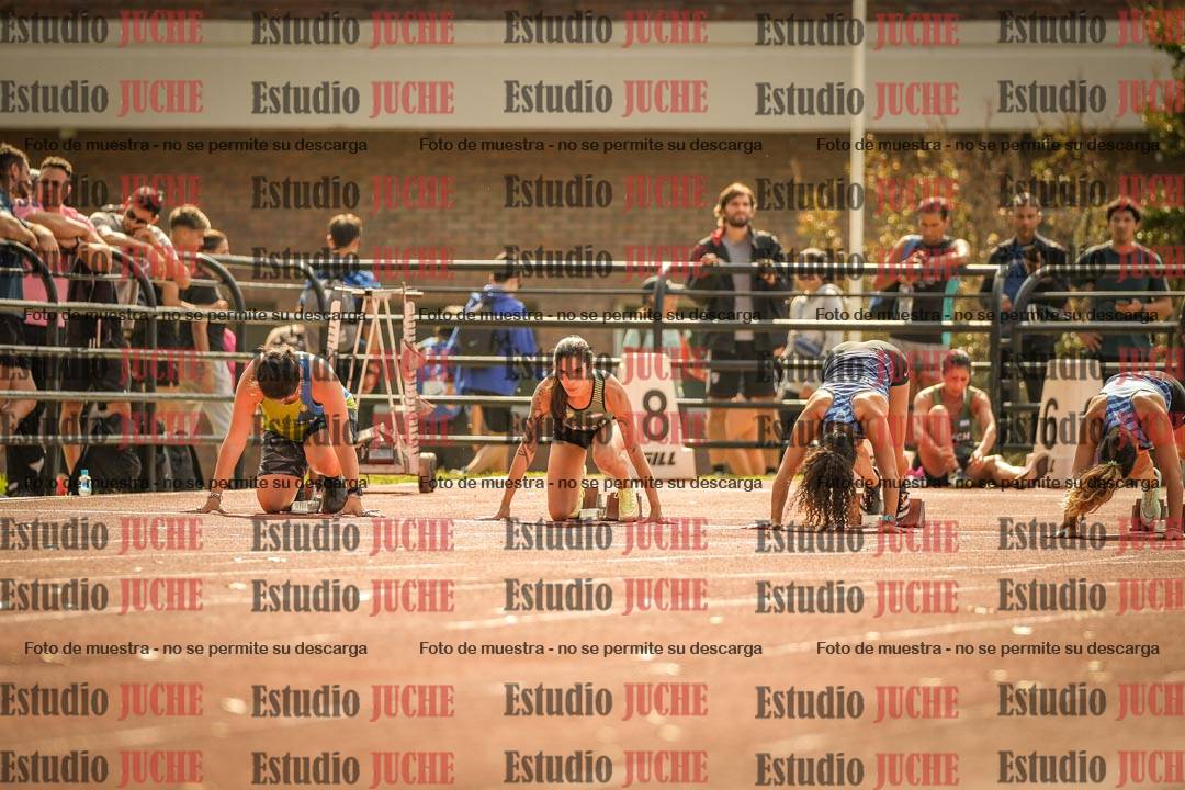 Fotos de los 100 m llanos de mujeres