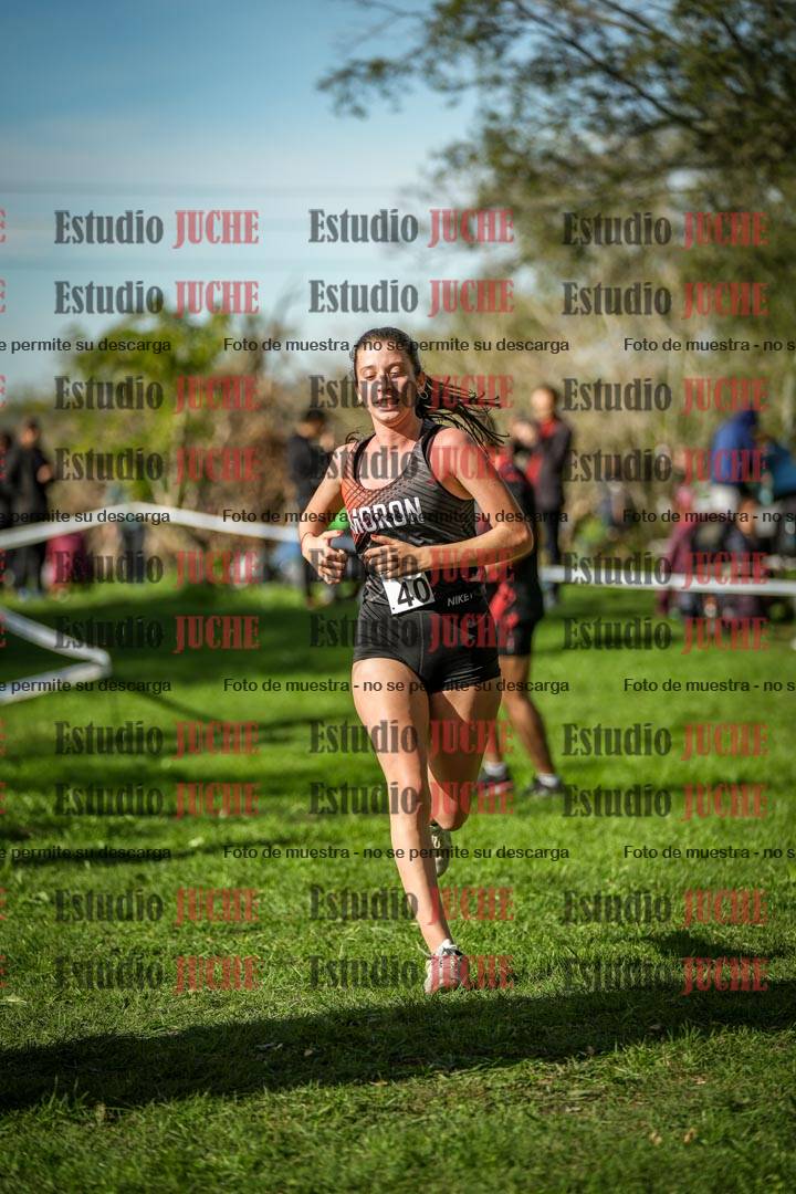 Fotos de la llegada del cross de 6000 m