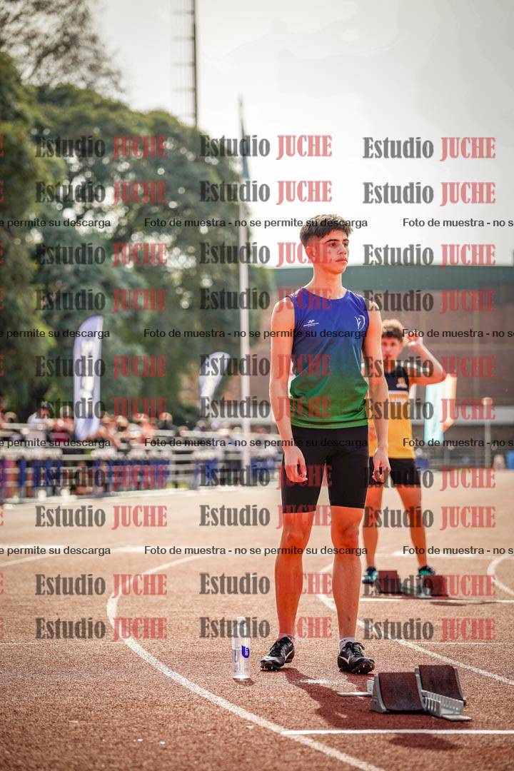 Fotos de los 400 m llanos de varones
