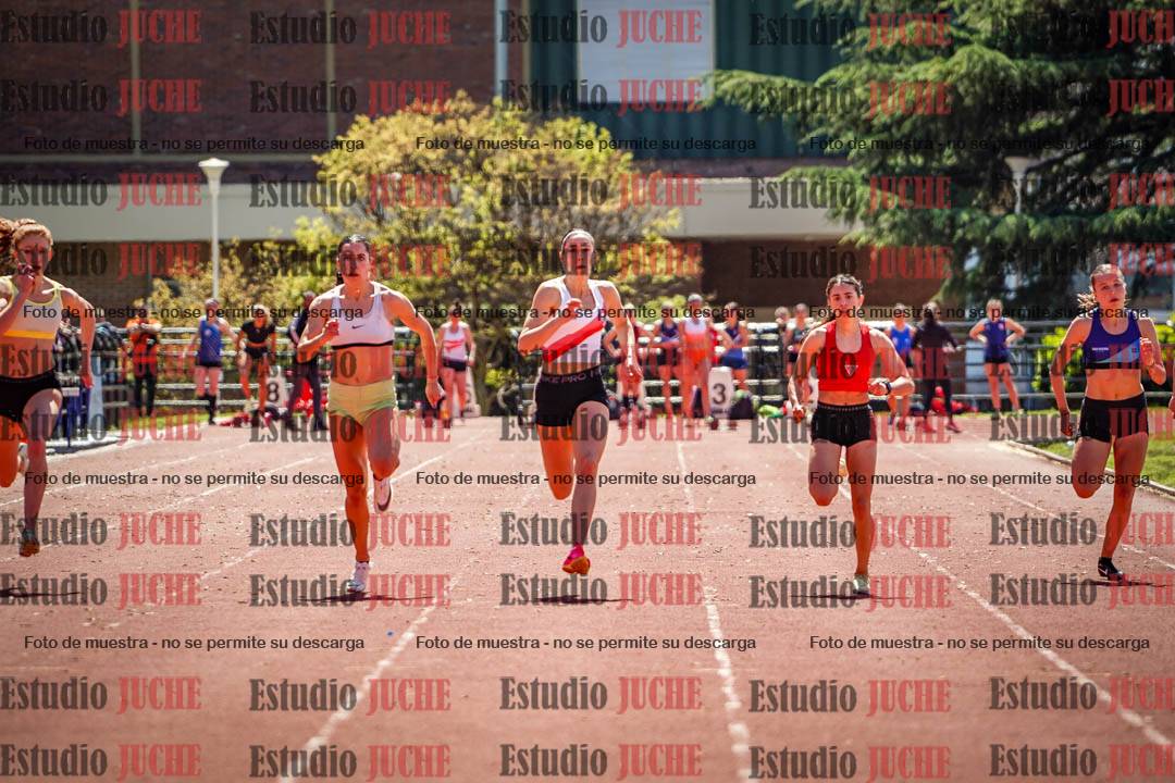 Fotos de los 100 m llanos de mujeres