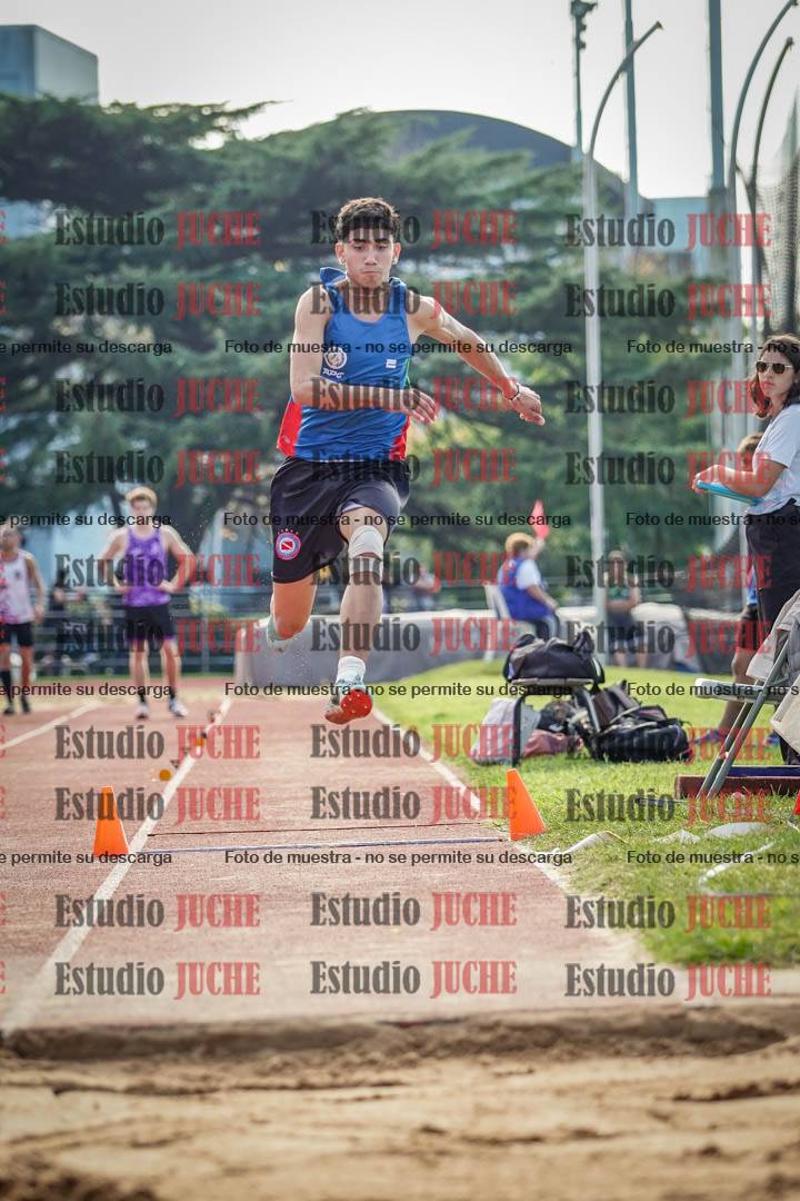 Fotos del salto triple de varones