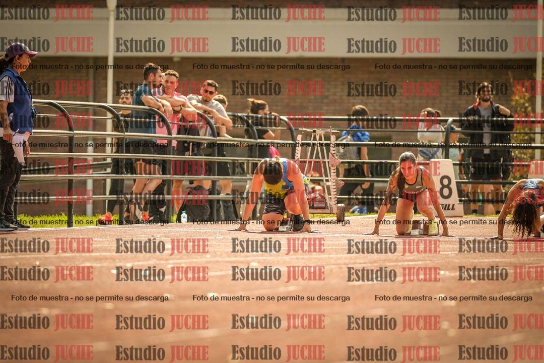Fotos de los 100 m llanos de mujeres