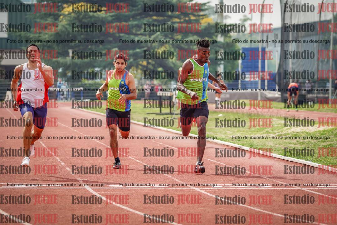 Fotos de los 200 m llanos de varones