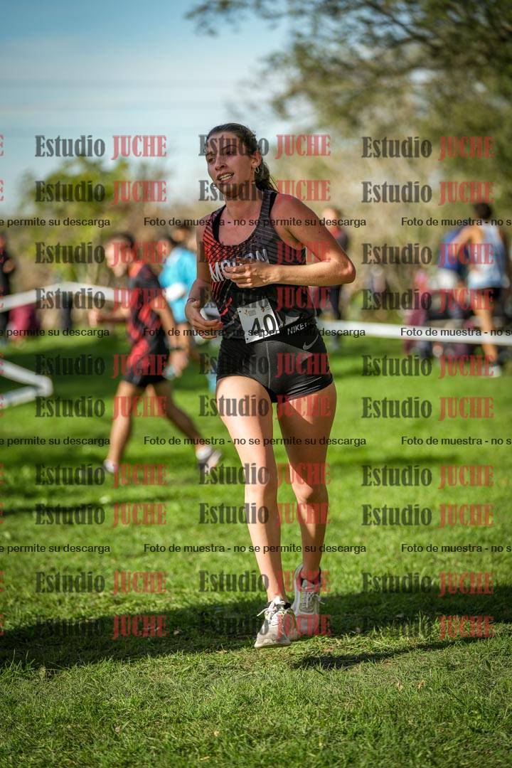 Fotos de la llegada del cross de 6000 m