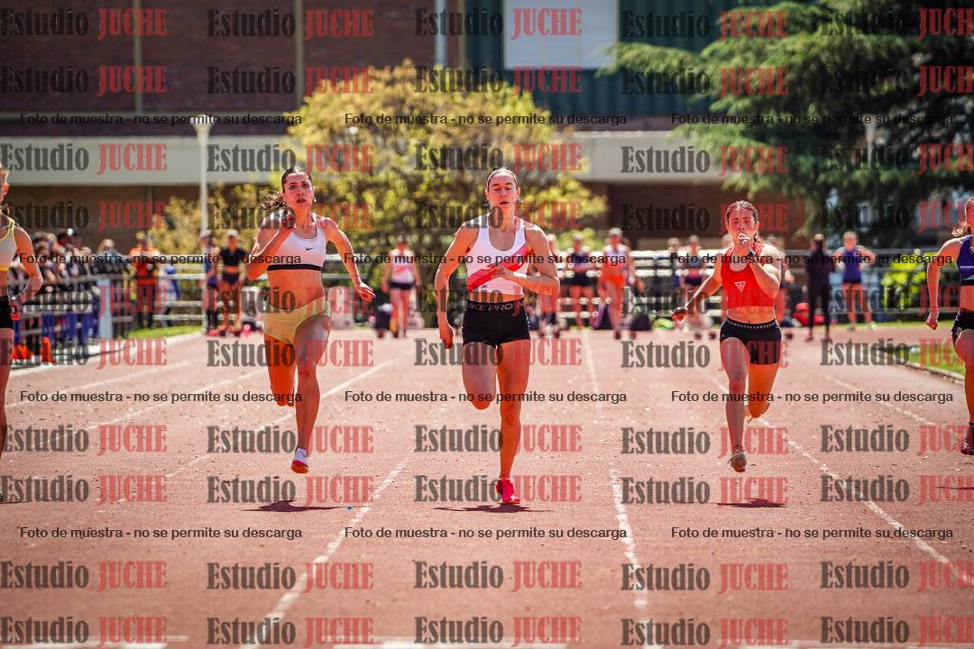 Fotos de los 100 m llanos de mujeres