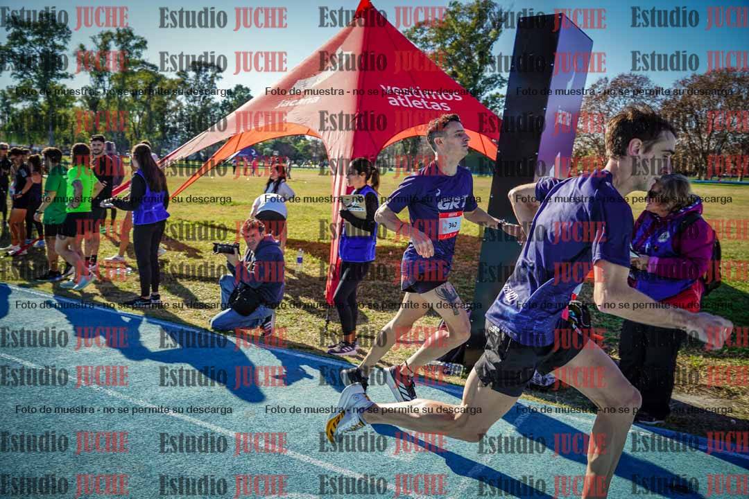 Fotos durante los relevos