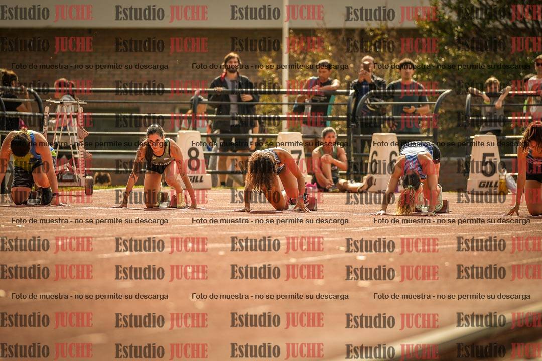 Fotos de los 100 m llanos de mujeres