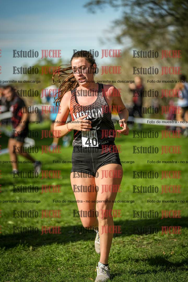 Fotos de la llegada del cross de 6000 m