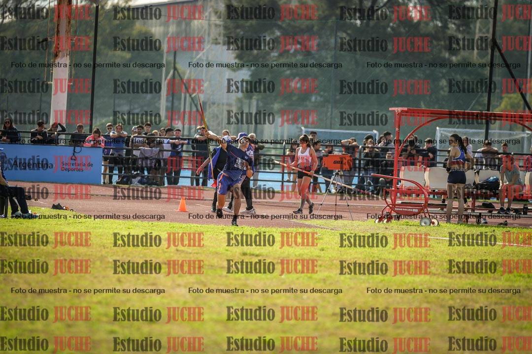 Fotos del lanzamiento de jabalina de varones