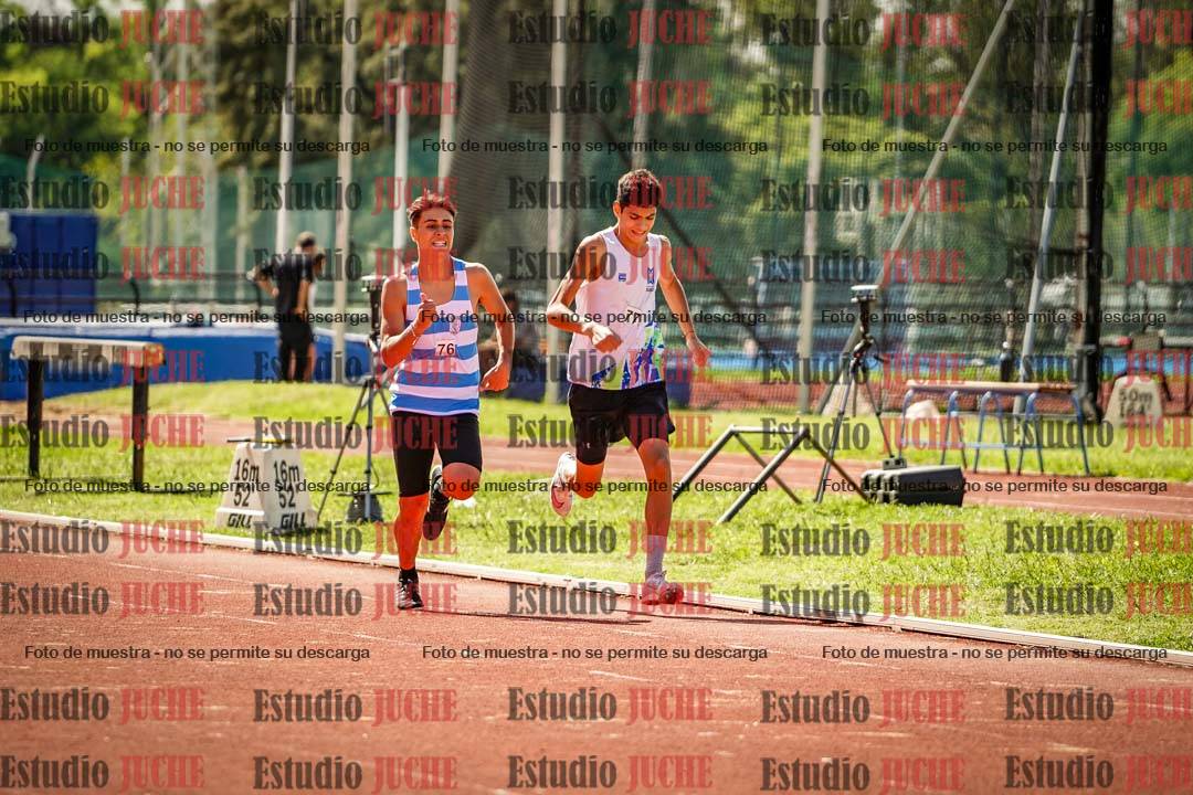 Fotos de los 600 m llanos de varones