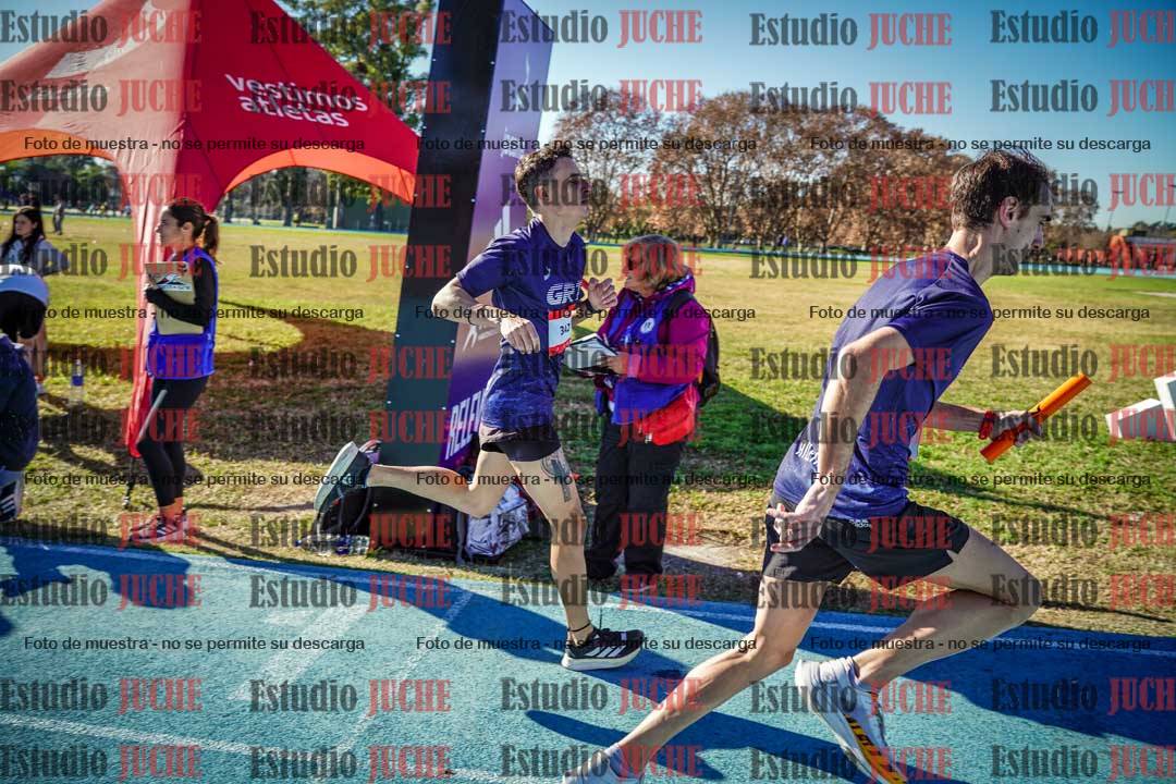 Fotos durante los relevos