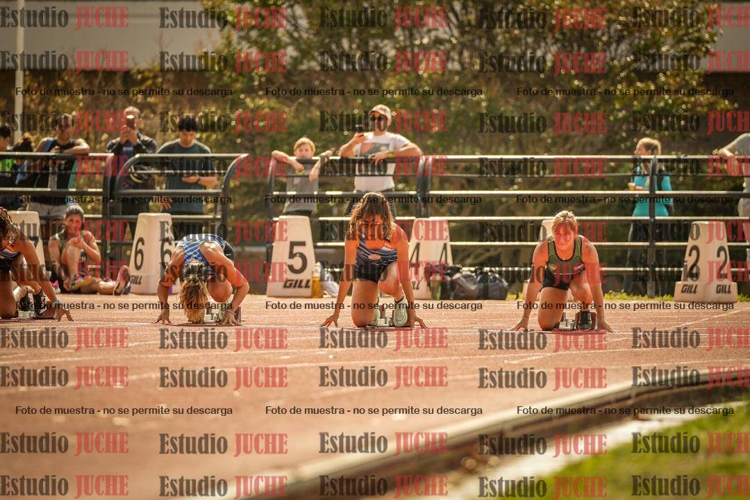 Fotos de los 100 m llanos de mujeres