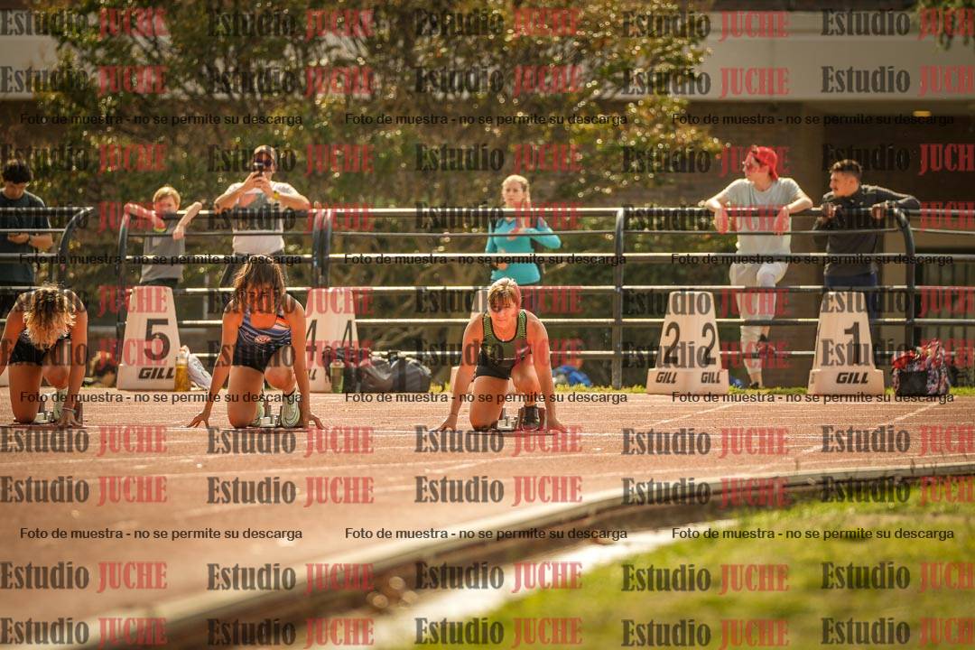 Fotos de los 100 m llanos de mujeres