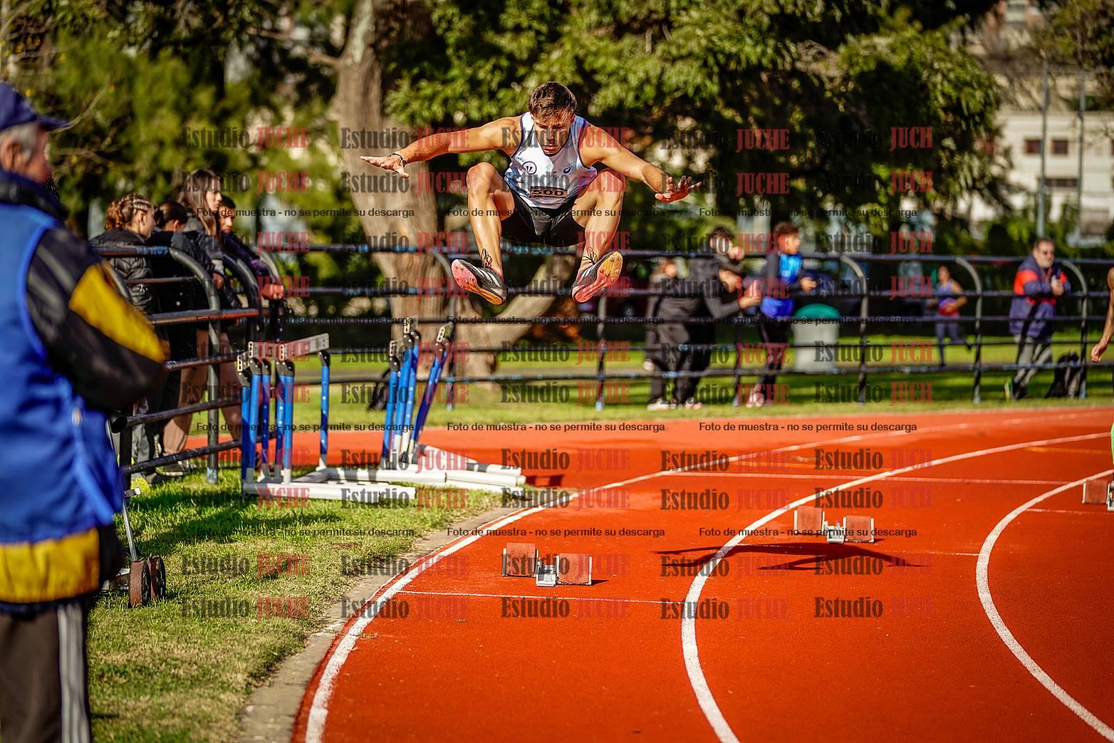Fotos de los 200 m de varones