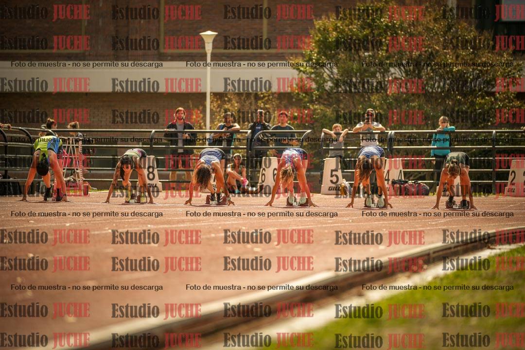 Fotos de los 100 m llanos de mujeres