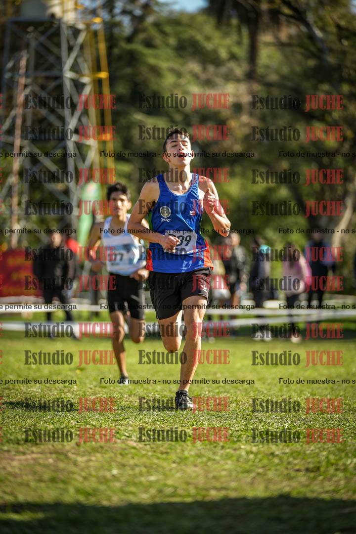 Fotos de la llegada del cross de 3000 m