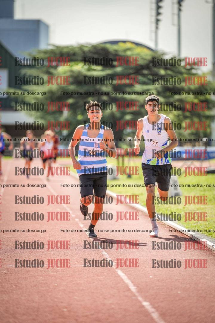 Fotos de los 600 m llanos de varones