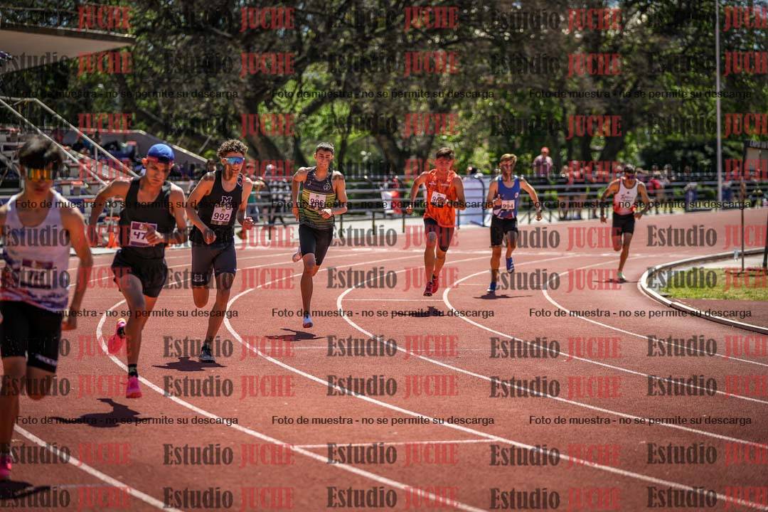Fotos de los 800 m llanos de varones