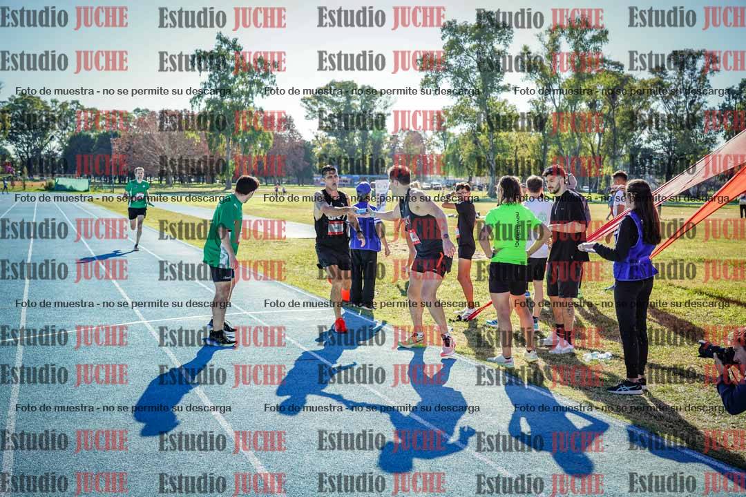 Fotos durante los relevos