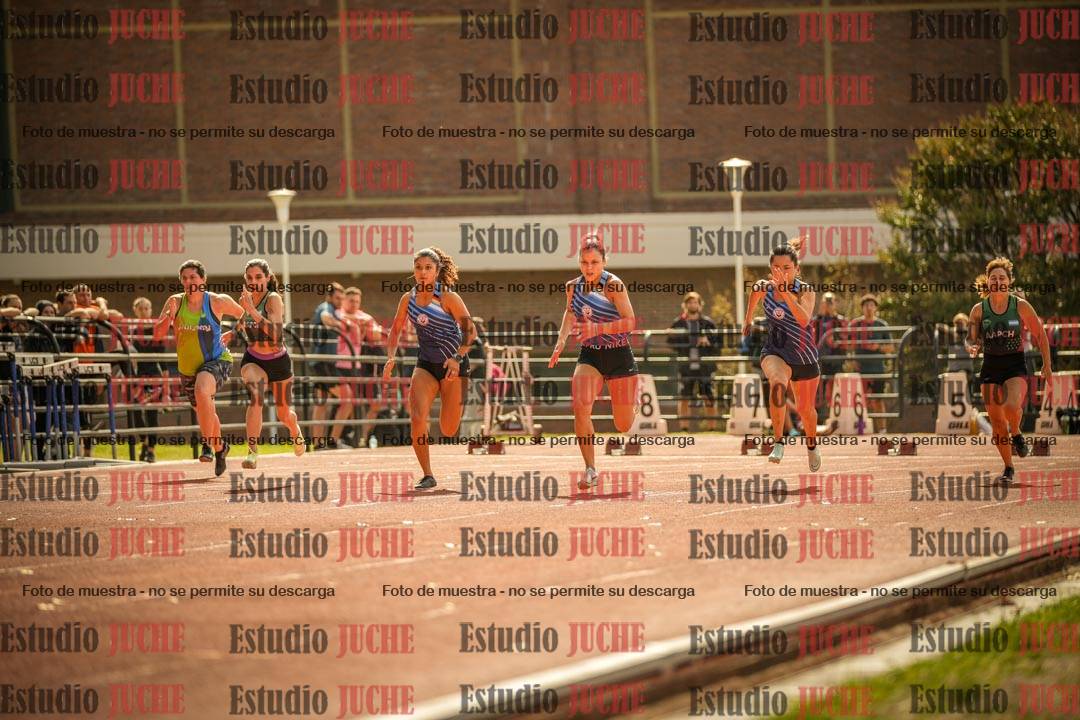 Fotos de los 100 m llanos de mujeres
