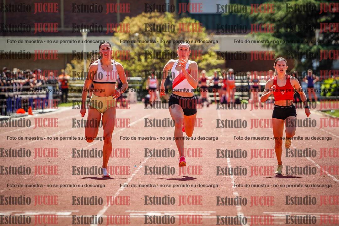 Fotos de los 100 m llanos de mujeres
