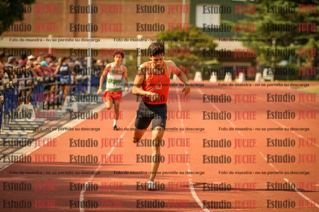 Fotos de los 400 m llanos de varones