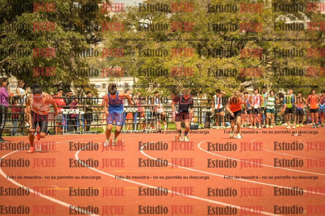 Fotos de los 200 m llanos de varones