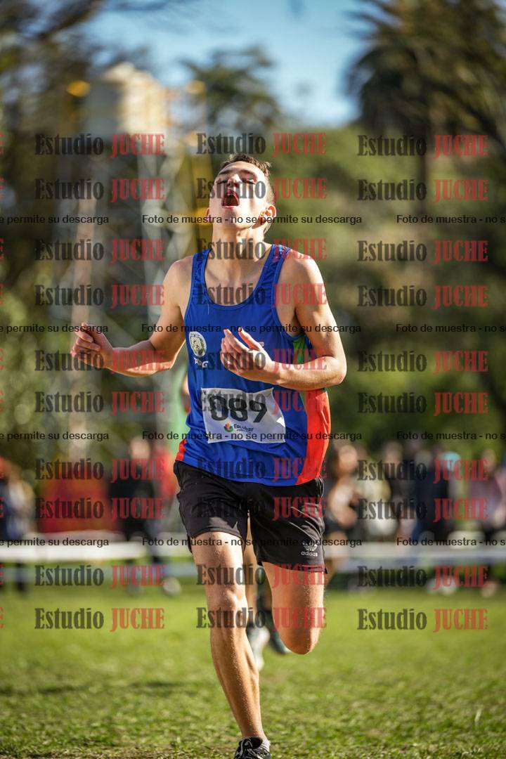 Fotos de la llegada del cross de 3000 m